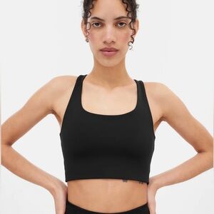 BLACK Girlfriend Collective Skyline Paloma Racerback Bra